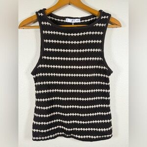 Mango Brown And Tan Knit Tank Women’s XS NWT Fall